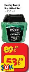 HOBBY ENERJİ SAÇ JÖLESİ SERT 250 ML HOBBY ENERJİ SAÇ JÖLESİ SERT 250 ML